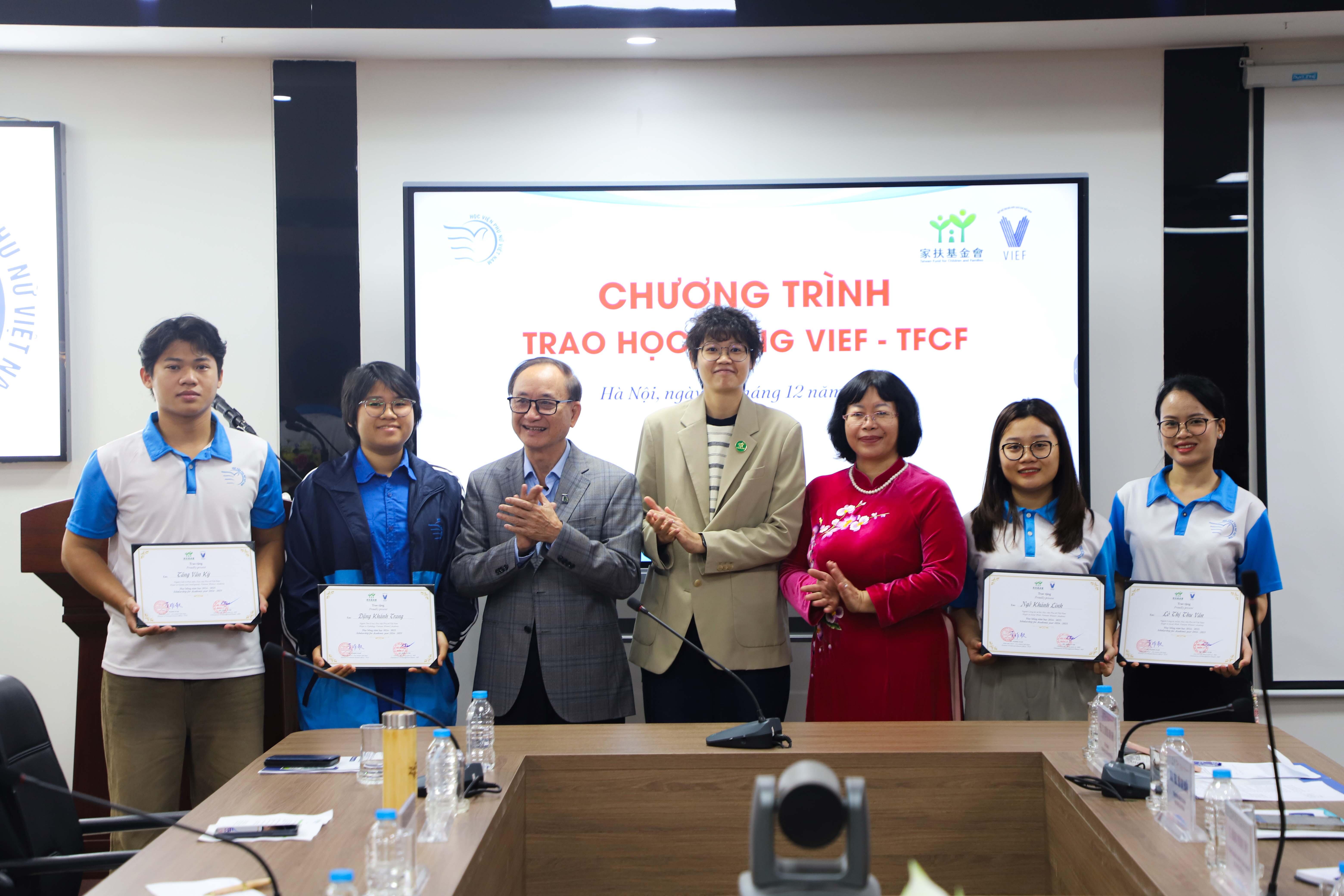Scholarships for students in Hanoi and Ho Chi Minh City